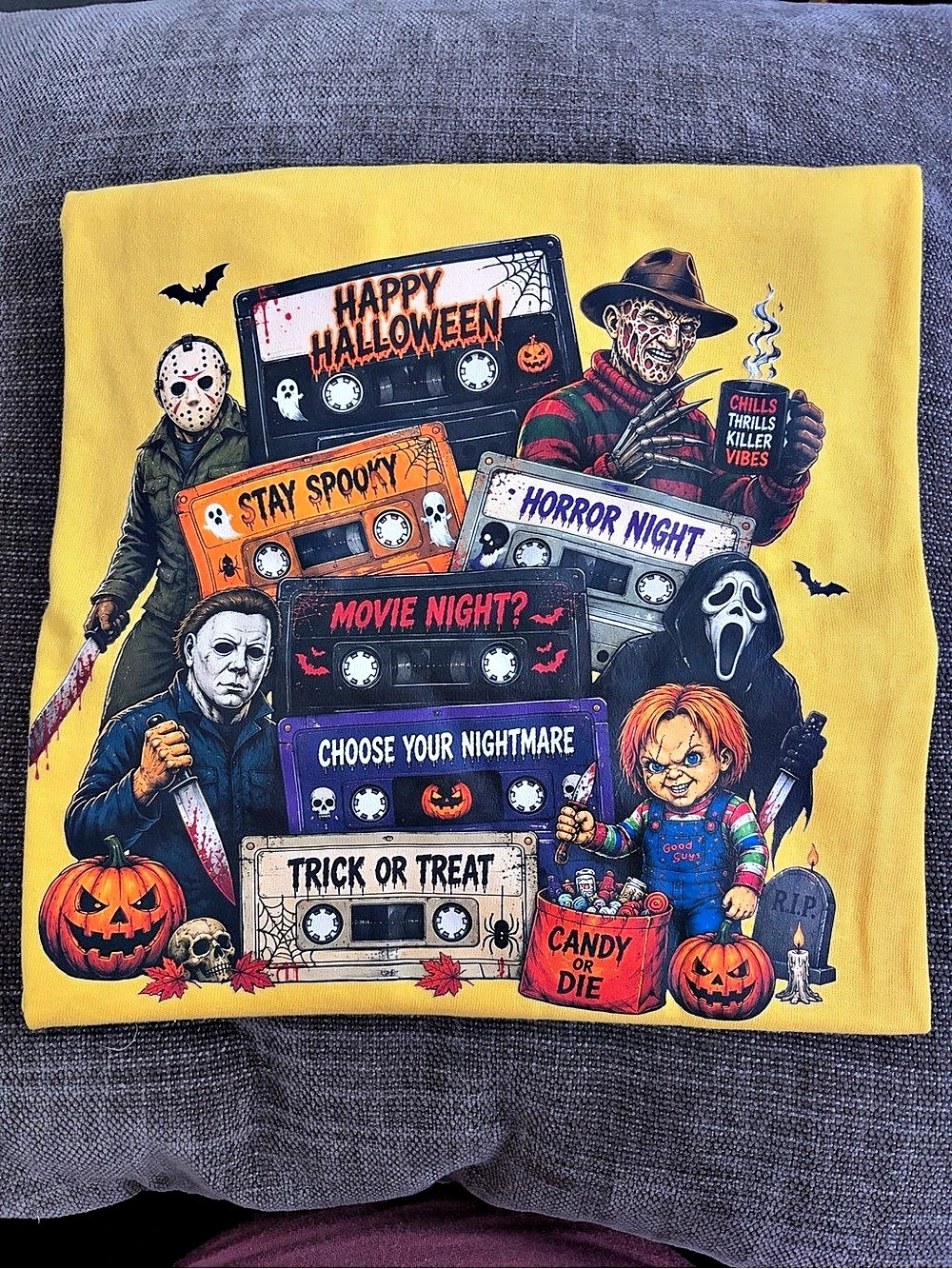 Halloween Graphic crewneck T-shirt